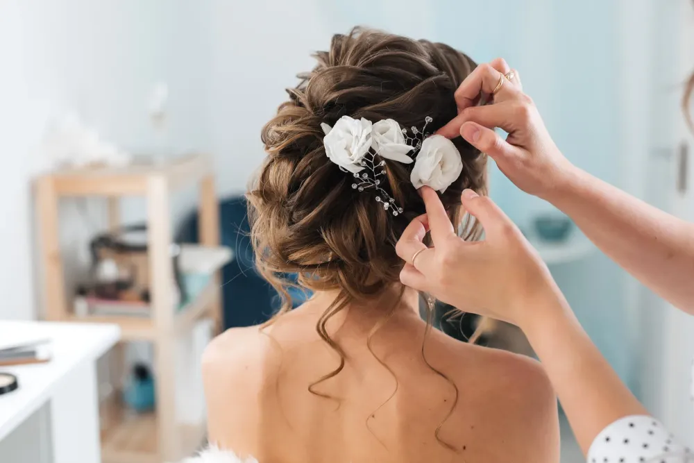 Coiffure mariée à Brest